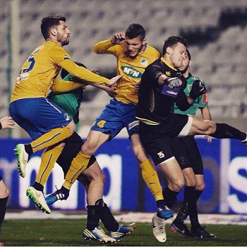 Milan Vinclér v zápasovej akcii